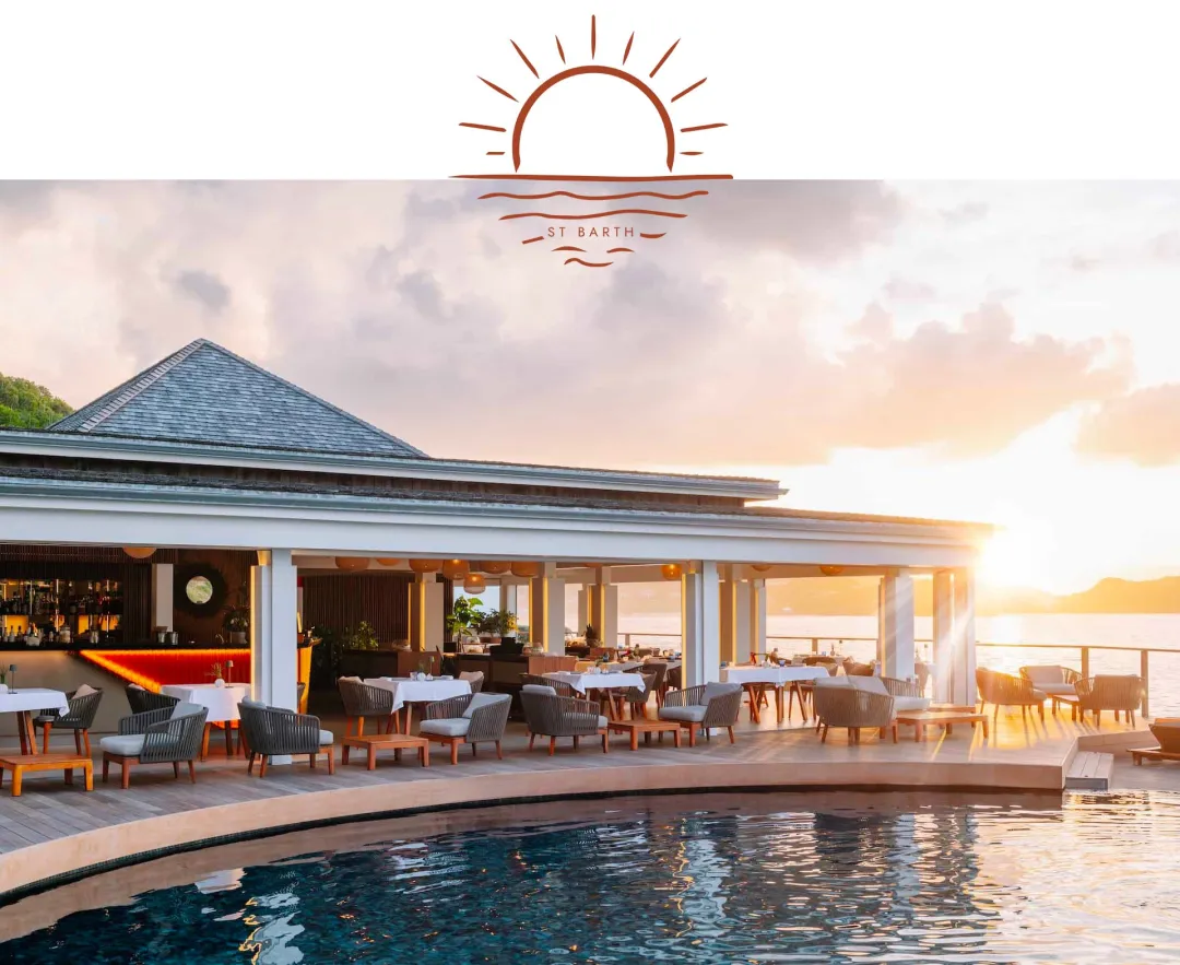 Odysseys Travel - Hotel Christopher St Barth - Solis - Dining Terrace