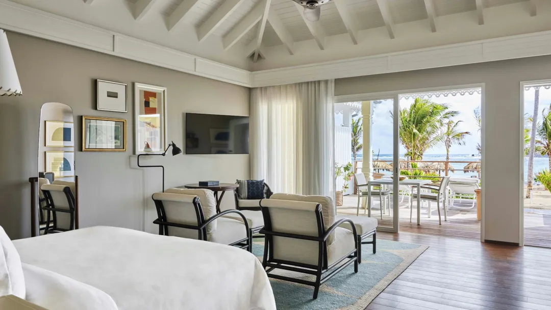 Odysseys Travel - Airelles Le Guanahani, Saint-Barthelemy - Beach Room - Lounge