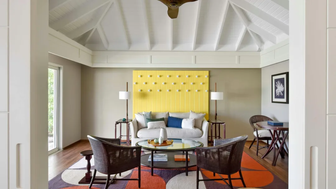 Odysseys Travel - Airelles Le Guanahani, Saint-Barthelemy - Garden Suite - Lounge