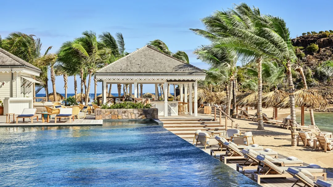 Odysseys Travel - Airelles Le Guanahani, Saint-Barthelemy - The Pool Bar - Exterior