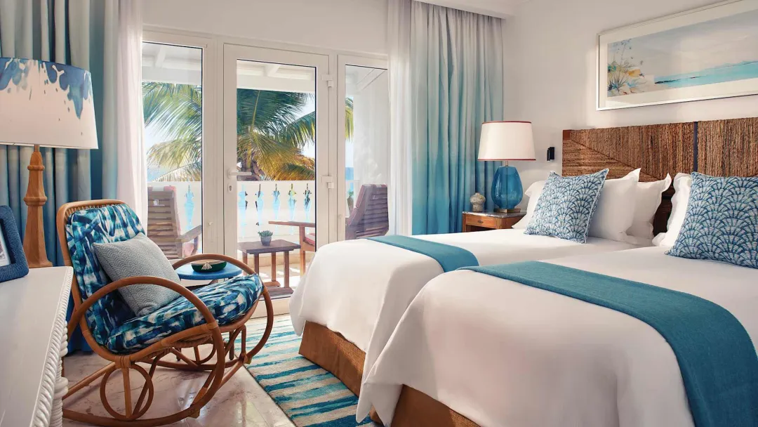 Odysseys Travel - La Samanna St Martin, Caribbean - Two-Bedroom Beachfront Suite - Bedroom