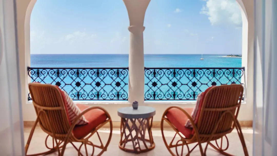 Odysseys Travel - La Samanna St Martin, Caribbean - Deluxe Ocean View Room - Balcony