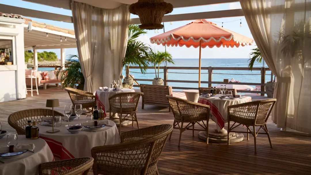 Odysseys Travel - La Samanna St Martin, Caribbean - La Spiaggia - Interior set up