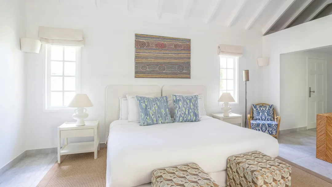 Odysseys Travel - Cheval Blanc St Barth - Garden Bungalow - Bedroom