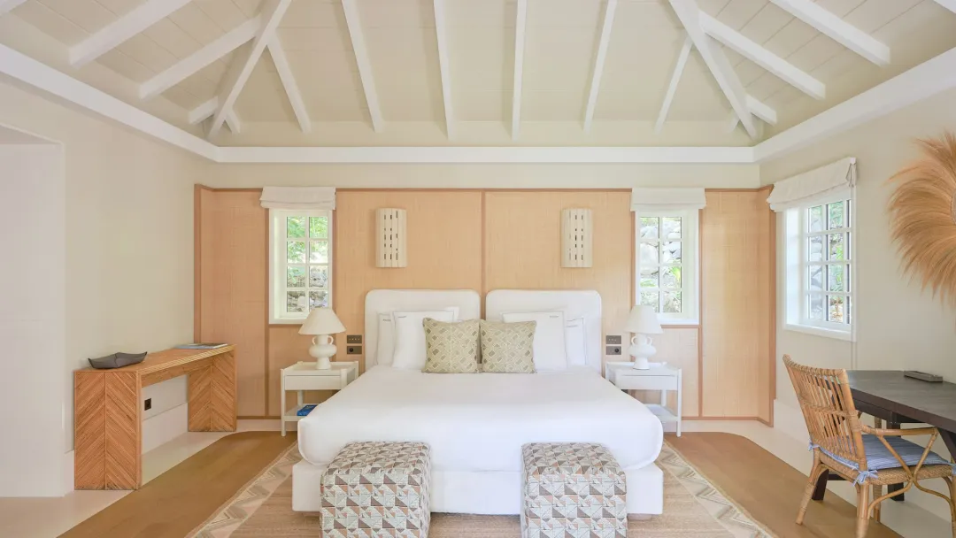 Odysseys Travel - Cheval Blanc St Barth - Garden Bungalow with Pool - Bedroom