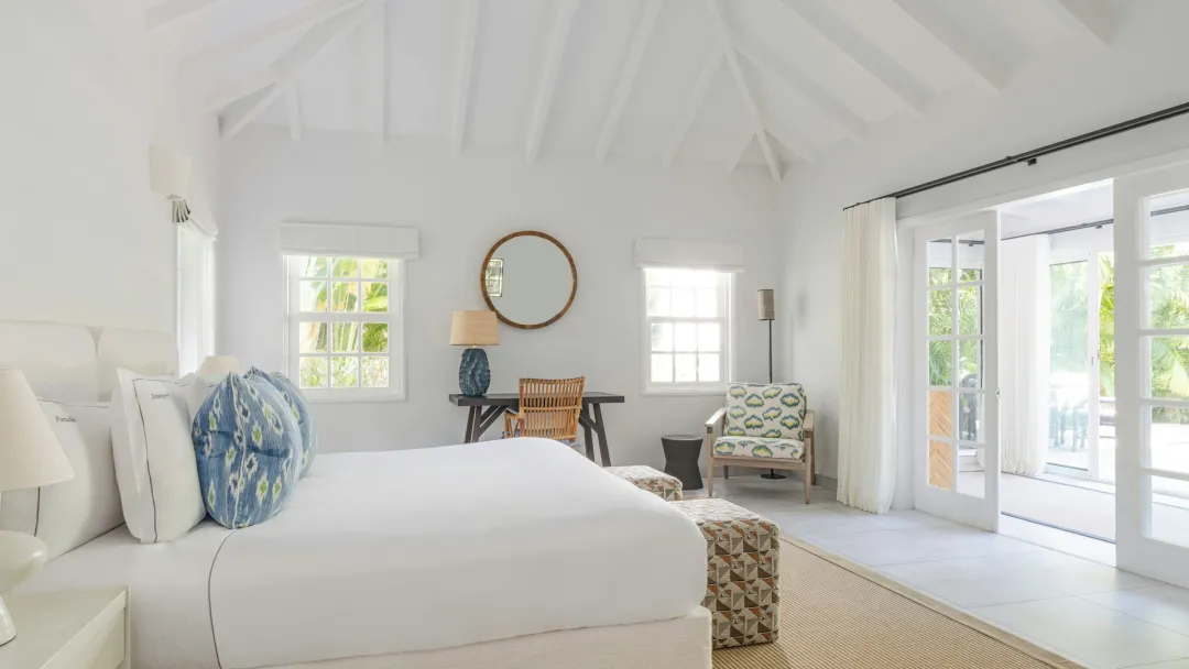 Odysseys Travel - Cheval Blanc St Barth - Garden Suite - Bedroom