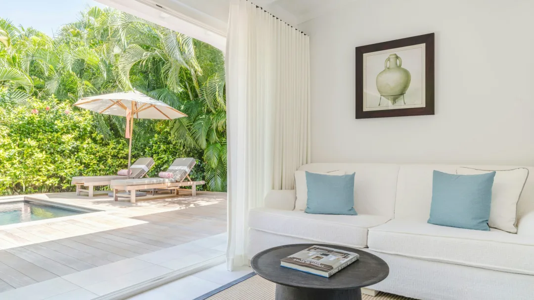 Odysseys Travel - Cheval Blanc St Barth - Garden Suite - Living Room
