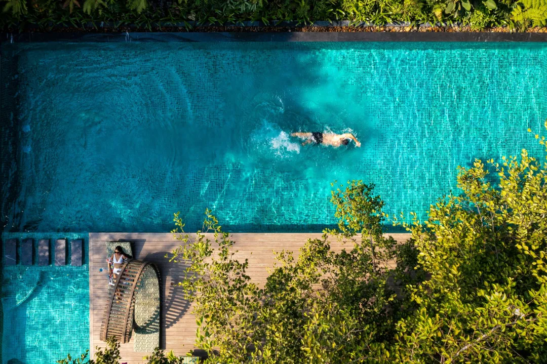 An Lam Retreats Saigon River - Pool Aerial View