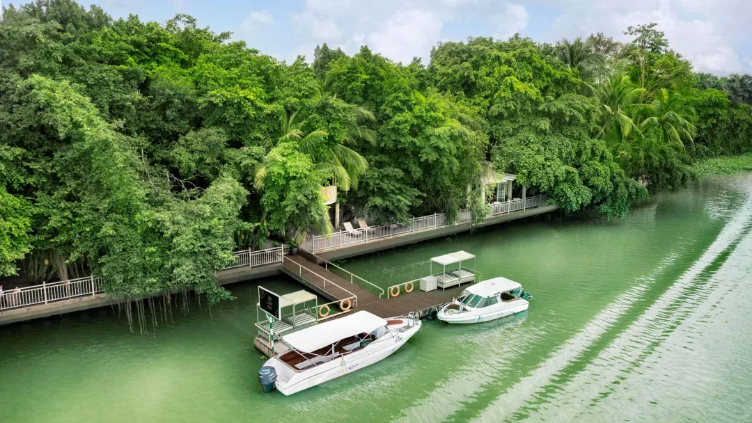An Lam Retreats Saigon River - Resort Jetty Arrival