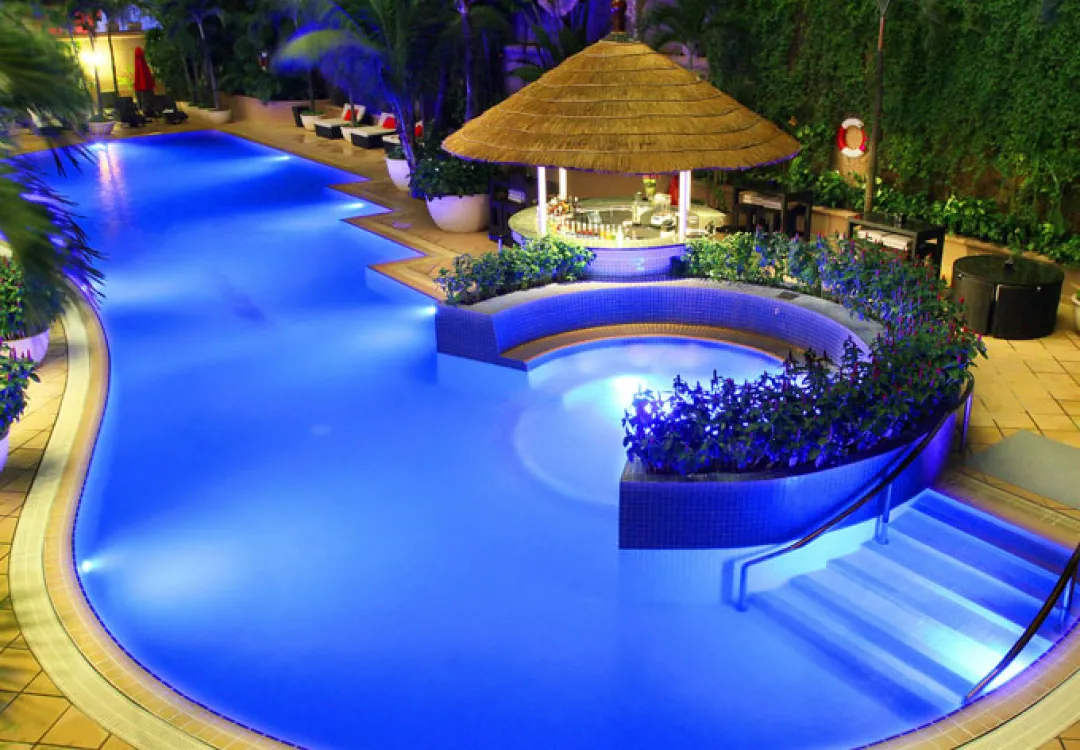 Odysseys Travel - Caravelle Hotel - Pool Bar - Poolside Area