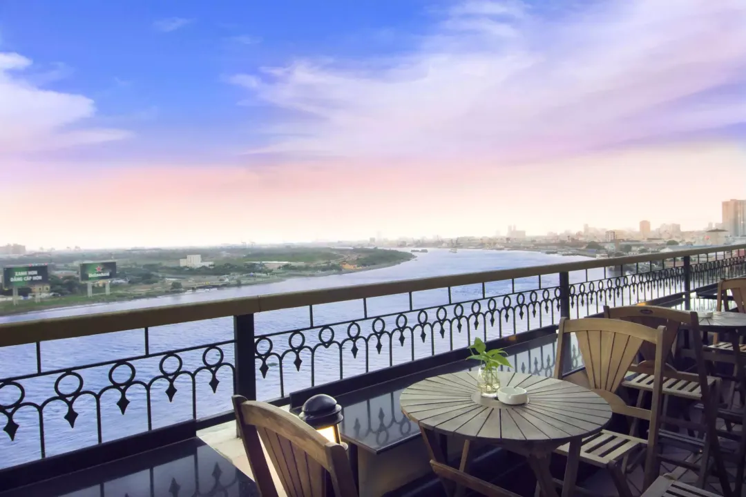 Odysseys Travel - Hotel Majestic Saigon - River View Terrace