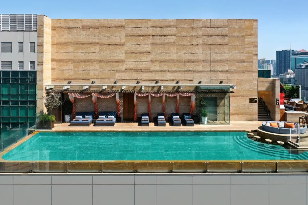 Odysseys Travel - Hotel des Arts Saigon - Rooftop Pool and Terrace