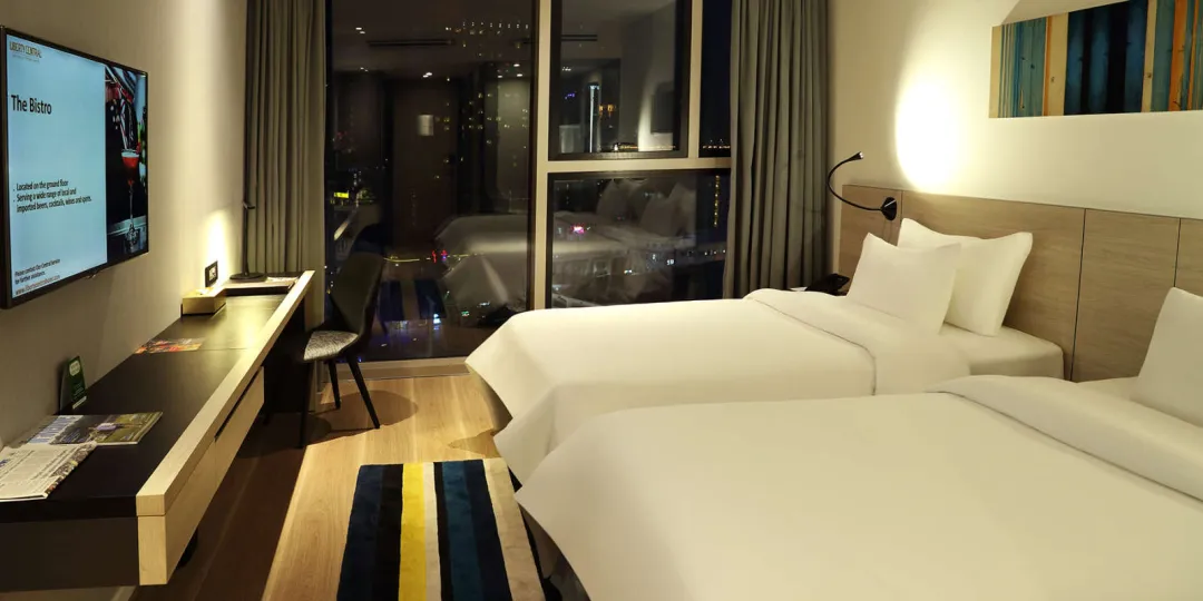Odysseys Travel - Liberty Central Saigon City Point - Rooms - Signature City View - Bedroom Desk Area