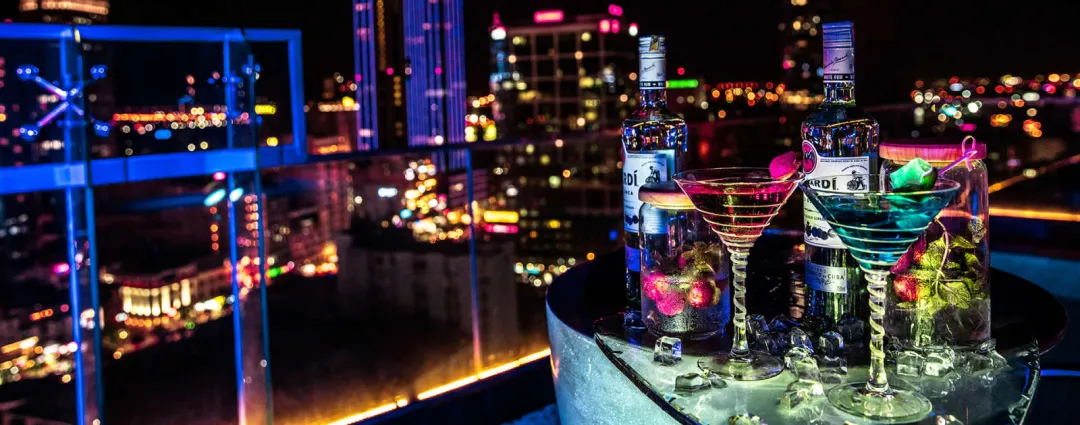 Odysseys Travel - Liberty Central Saigon City Point - Above Sky Bar - Bar View