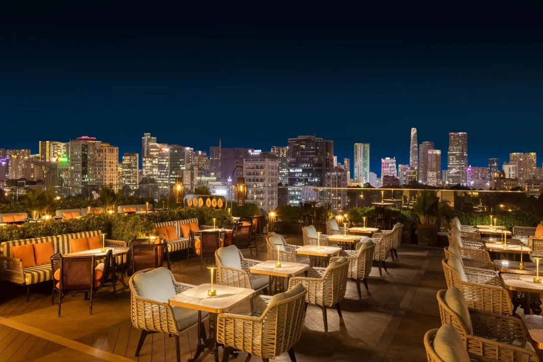 Odysseys Travel - Mai House Saigon - Mai Sky Rooftop Bar - Rooftop Terrace