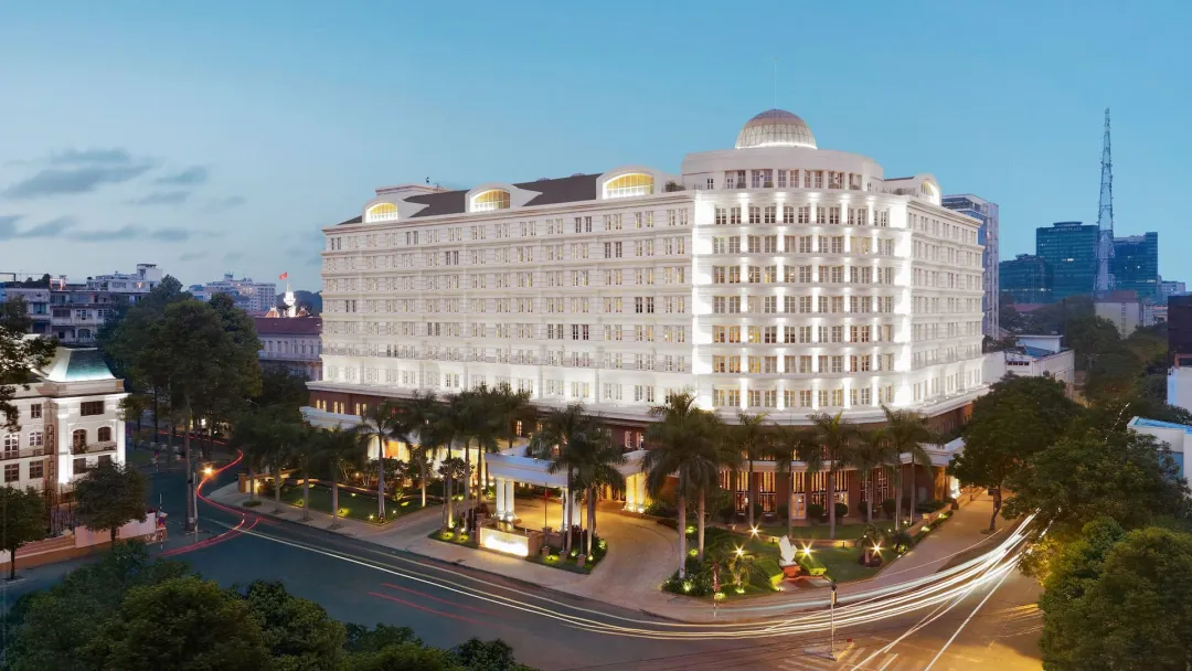 Odysseys Travel - Park Hyatt Saigon - Aerial View at Dusk