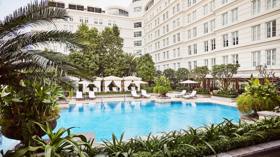 Odysseys Travel - Park Hyatt Saigon - Swimming Pool Gardens