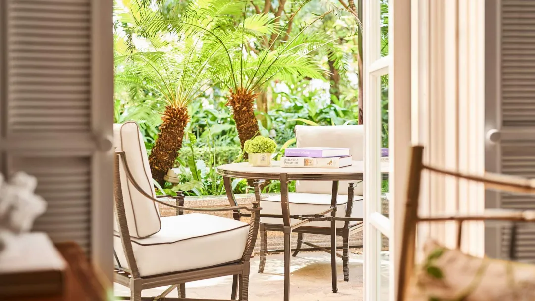 Odysseys Travel - Park Hyatt Saigon - Rooms - Park Deluxe Suite - Private Garden Terrace