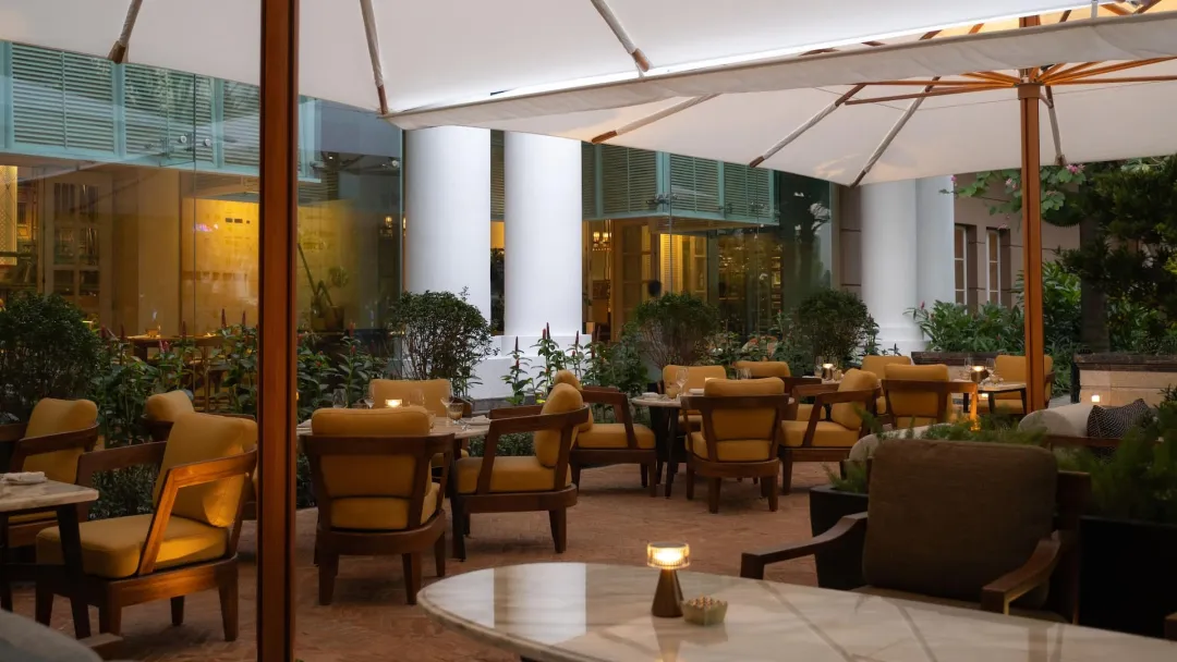 Odysseys Travel - Park Hyatt Saigon - Park Hyatt Terrace - Terrace Seating
