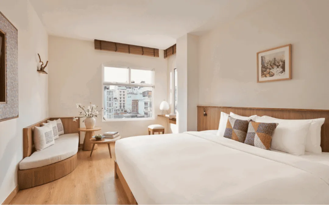 Odysseys Travel - Silverland Ben Thanh Hotel - Rooms - Sense City - Bedroom