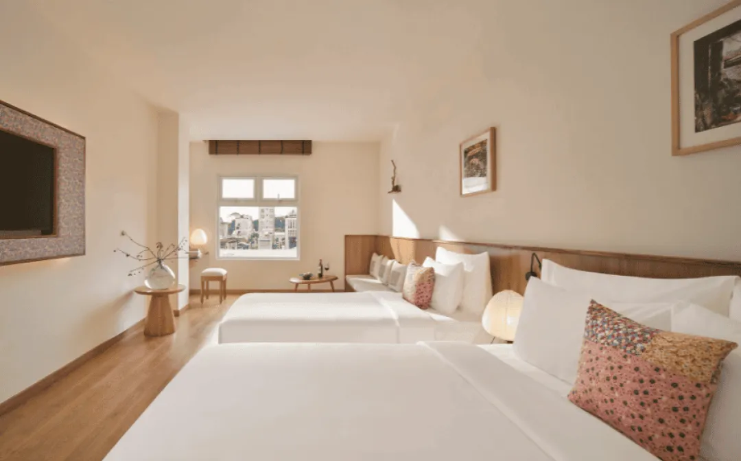 Odysseys Travel - Silverland Ben Thanh Hotel - Rooms - Sense City Family - Bedroom