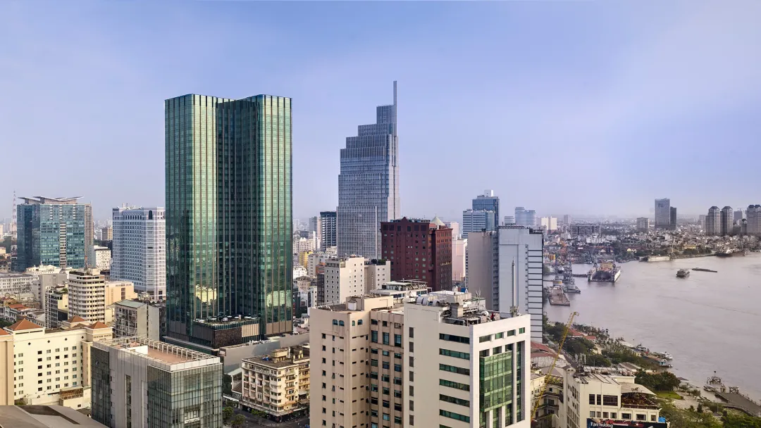 Odysseys Travel - The Riverie Saigon - City Skyline