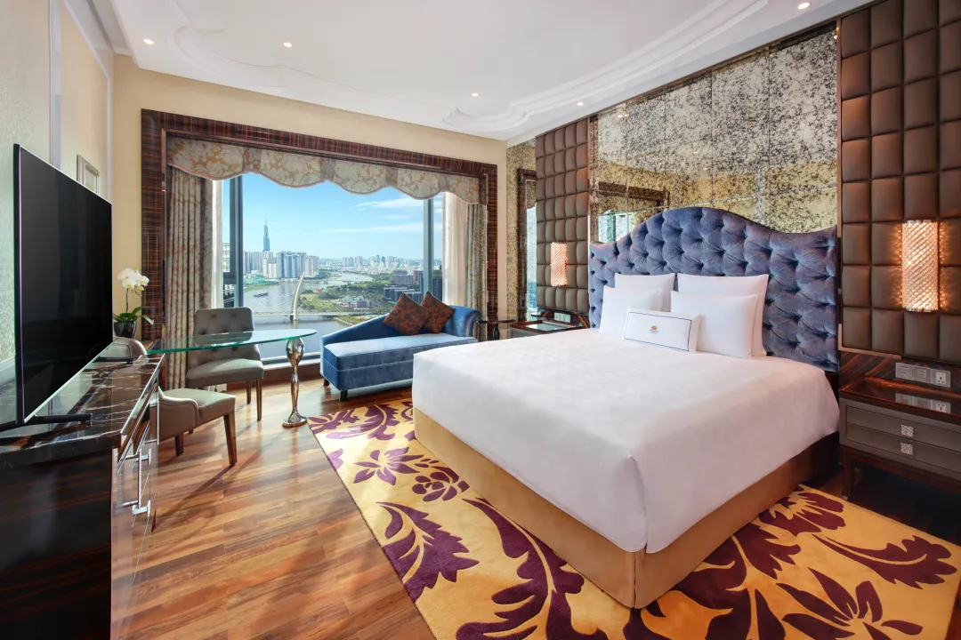 Odysseys Travel - The Riverie Saigon - Rooms - Deluxe Room - Bedroom