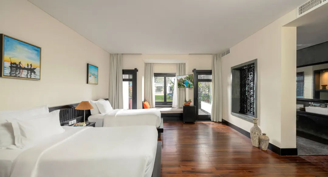 Odysseys Travel - Anantara Mui Ne Resort - Rooms - Deluxe Room - Bedroom