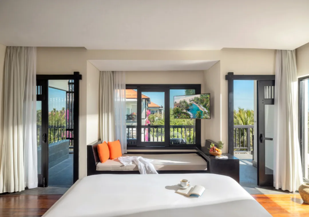 Odysseys Travel - Anantara Mui Ne Resort - Rooms - Deluxe Ocean Room - Bedroom View