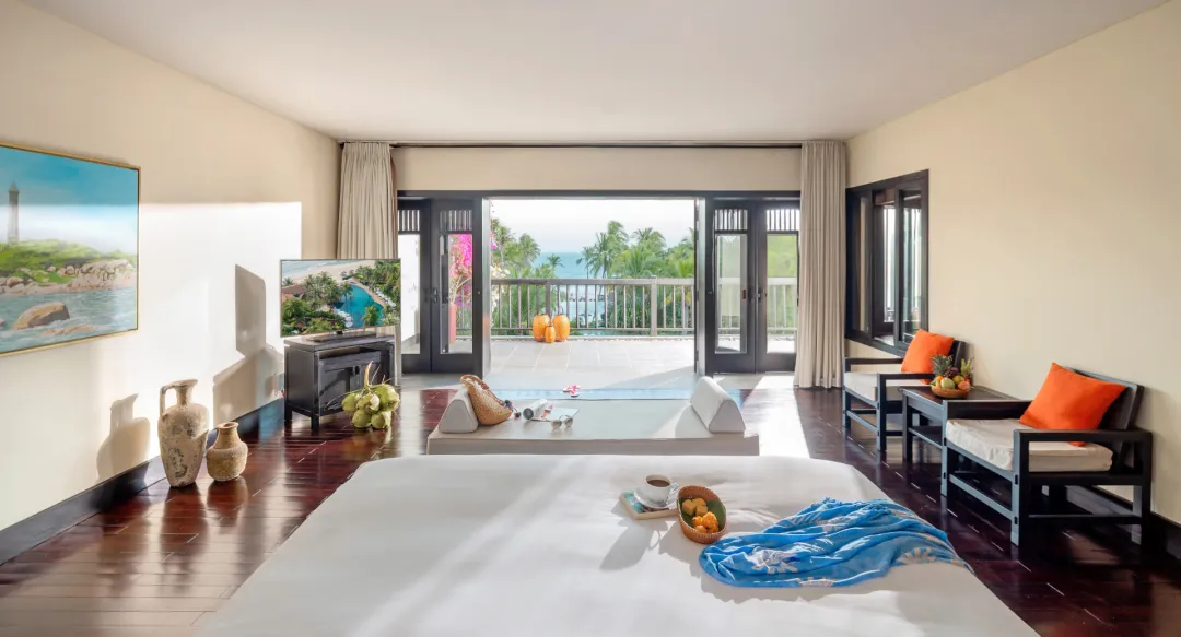 Odysseys Travel - Anantara Mui Ne Resort - Rooms - Ocean Suite - Bedroom