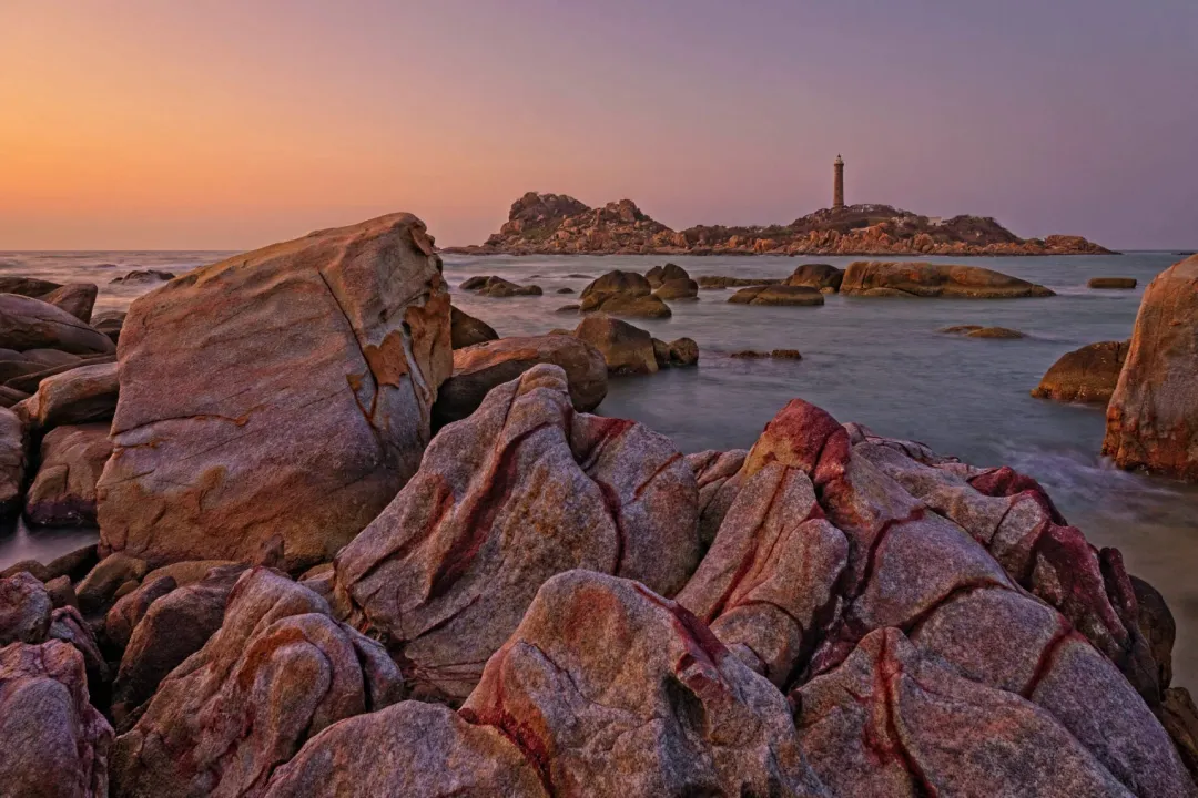 Odysseys Travel - Azerai Ke Ga Bay - Coastline and Lighthouse at Sunrise