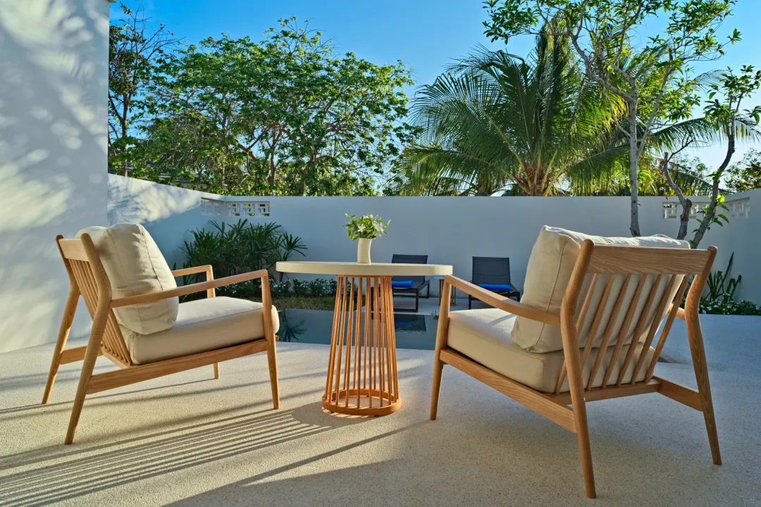 Odysseys Travel - Azerai Ke Ga Bay - Rooms - Pool Villa - Terrace Seating Area
