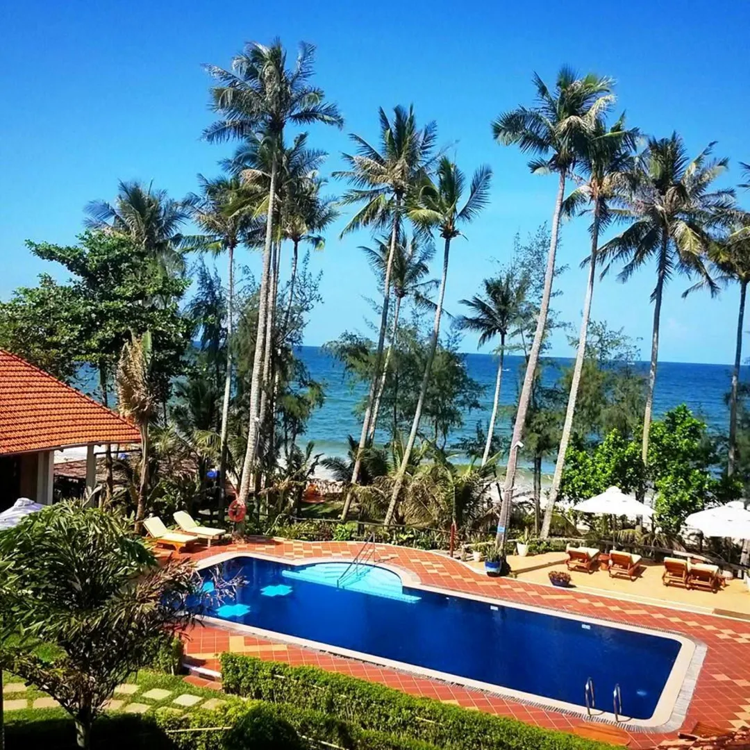 Odysseys Travel - Cassia Cottage Phu Quoc - Family Pool Aerial