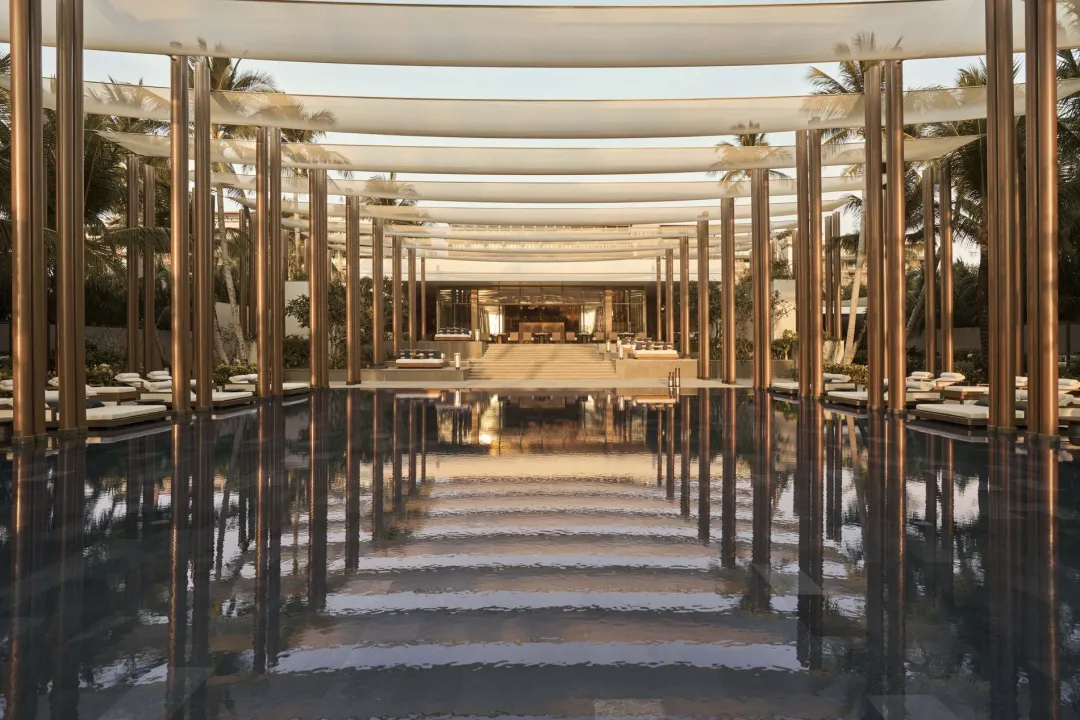 Odysseys Travel - Regent Phu Quoc - Main Pool Colonnade
