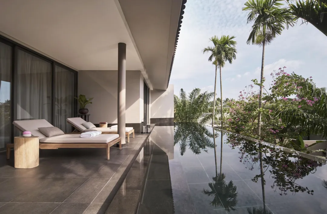 Odysseys Travel - Regent Phu Quoc - Rooms - King Terrace Pool Villa - Pool Terrace