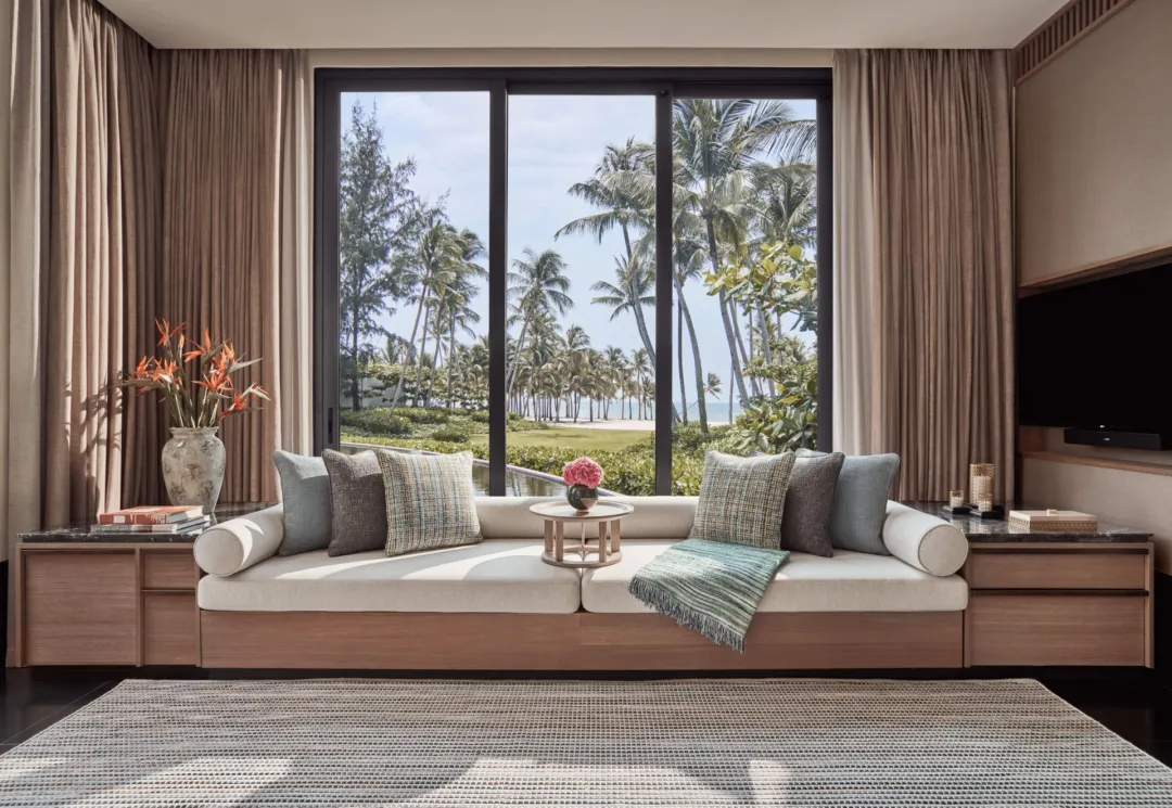 Odysseys Travel - Regent Phu Quoc - Rooms - Two Bedroom Lagoon Pool Villa - Living Room