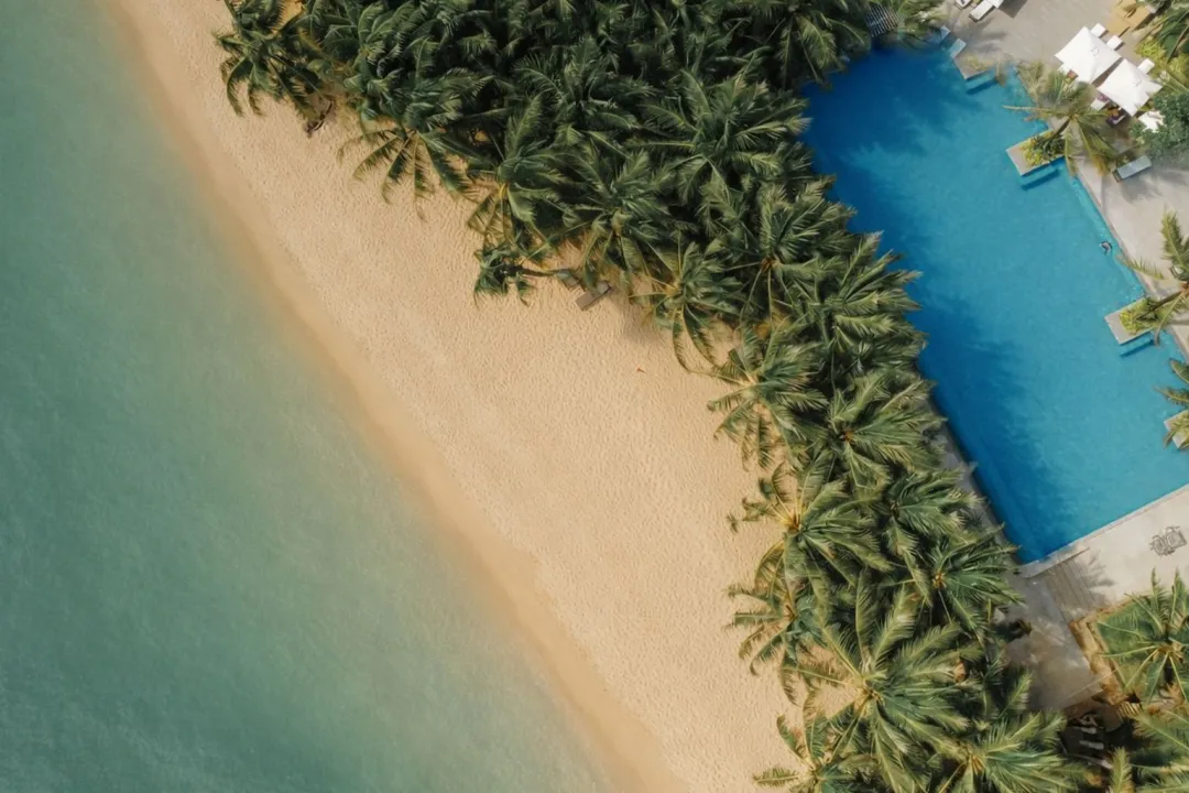 Odysseys Travel - Salinda Resort Phu Quoc Island - Beach and Pool Aerial