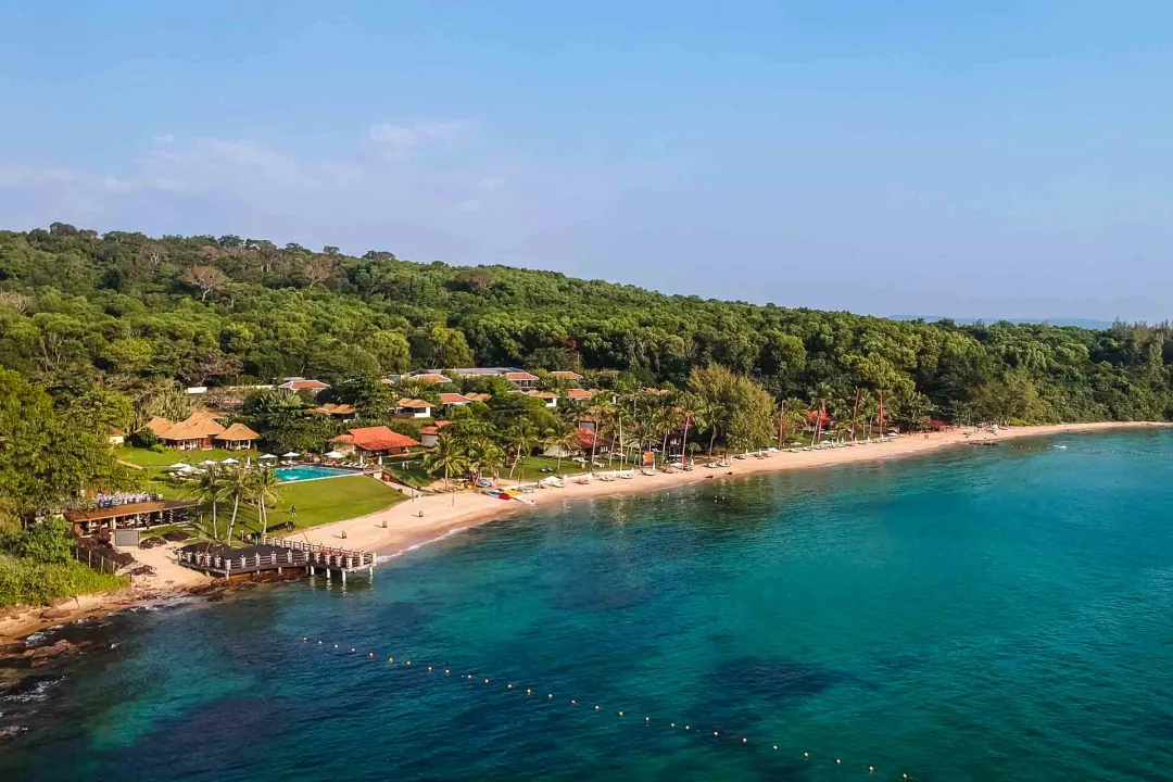 Odysseys Travel - Chen Sea Resort & Spa - Aerial Coastline