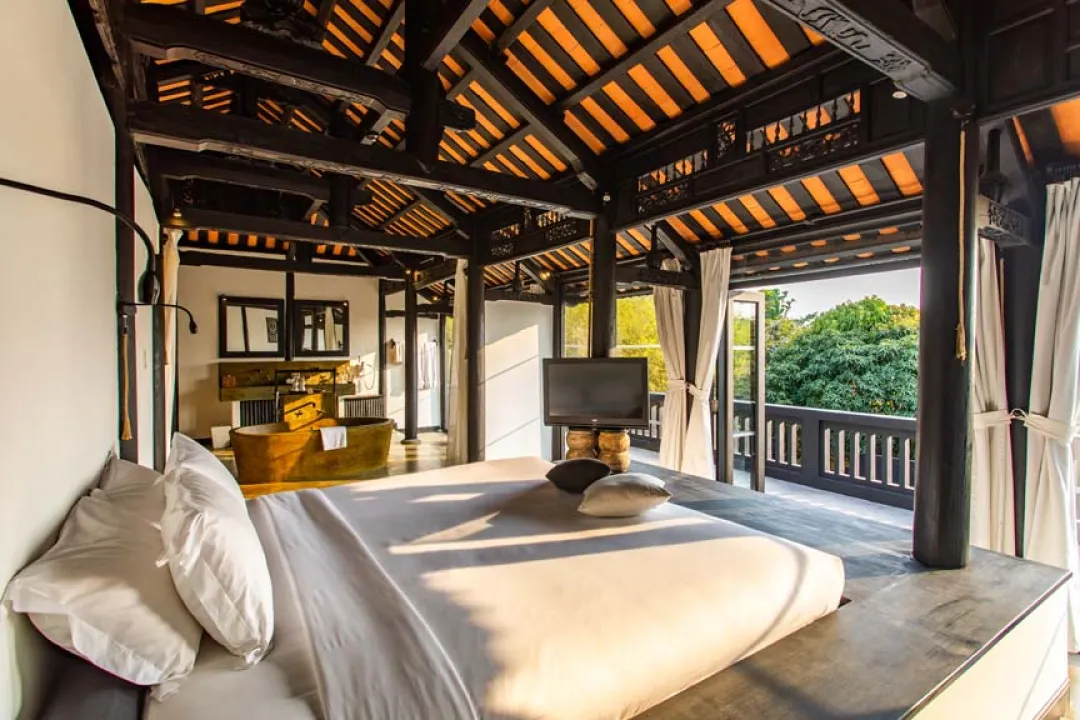 Odysseys Travel - Chen Sea Resort & Spa - Rooms - Two Bedroom Pool Villa - Bedroom