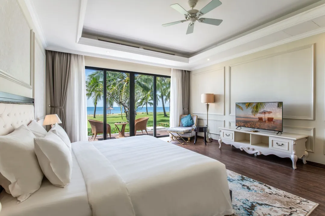 Odysseys Travel - Vinpearl Wonderworld Phu Quoc - Rooms - Ocean Haven Villa Two Bedroom Pool Villa - Bedroom