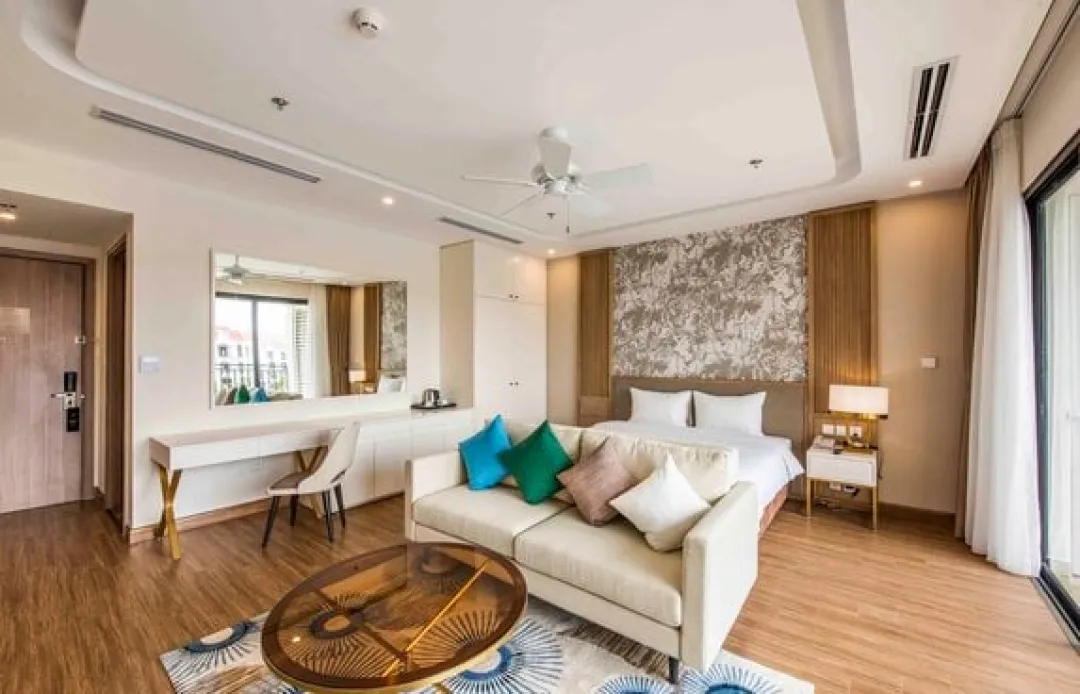 Odysseys Travel - VinHolidays Fiesta Phu Quoc - Rooms - Studio Suite - Living Area